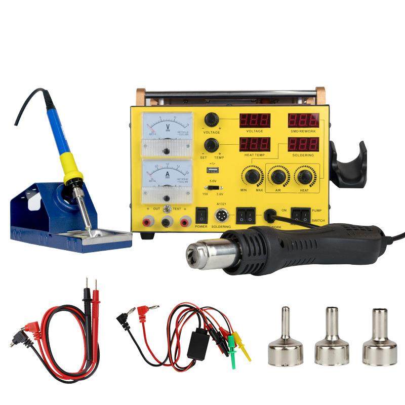 919D热风枪拆焊台返修站五合一数显焊锡枪电烙铁加稳压电源大风力,机械设备,其他机械设备,淘宝优惠券,粉丝福利购,淘宝优惠卷