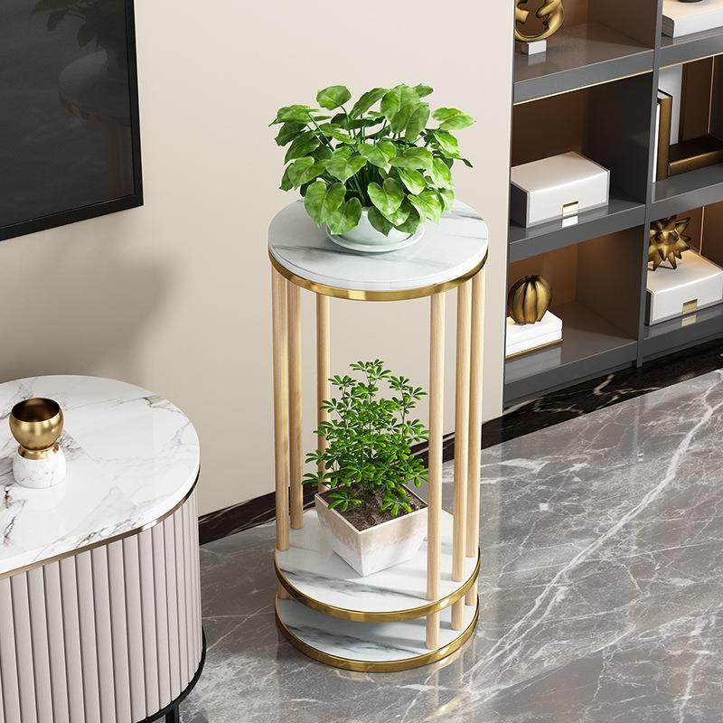 实木花台北欧轻奢大理石落地式多层置物架室内阳台电视柜摆件花架,机械设备,其他机械设备,淘宝优惠券,粉丝福利购,淘宝优惠卷