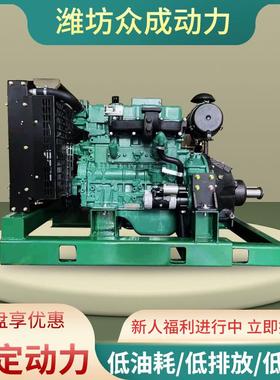 水泥罐车抽沙机20kw1000kw固定动力带离合器柴油机破碎机发动机