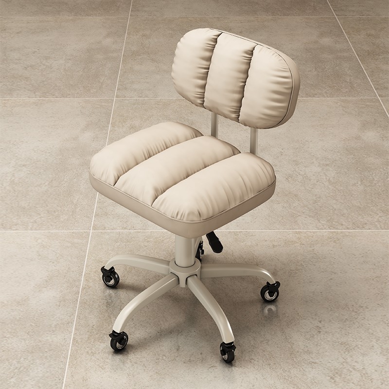 美容凳子美发大工凳化妆靠背椅理发店升降椅旋转滑轮美容院专用凳