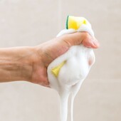 洗碗海绵块家用厨房清洁抹布去污海绵擦纳米棉刷锅刷碗神器百洁布