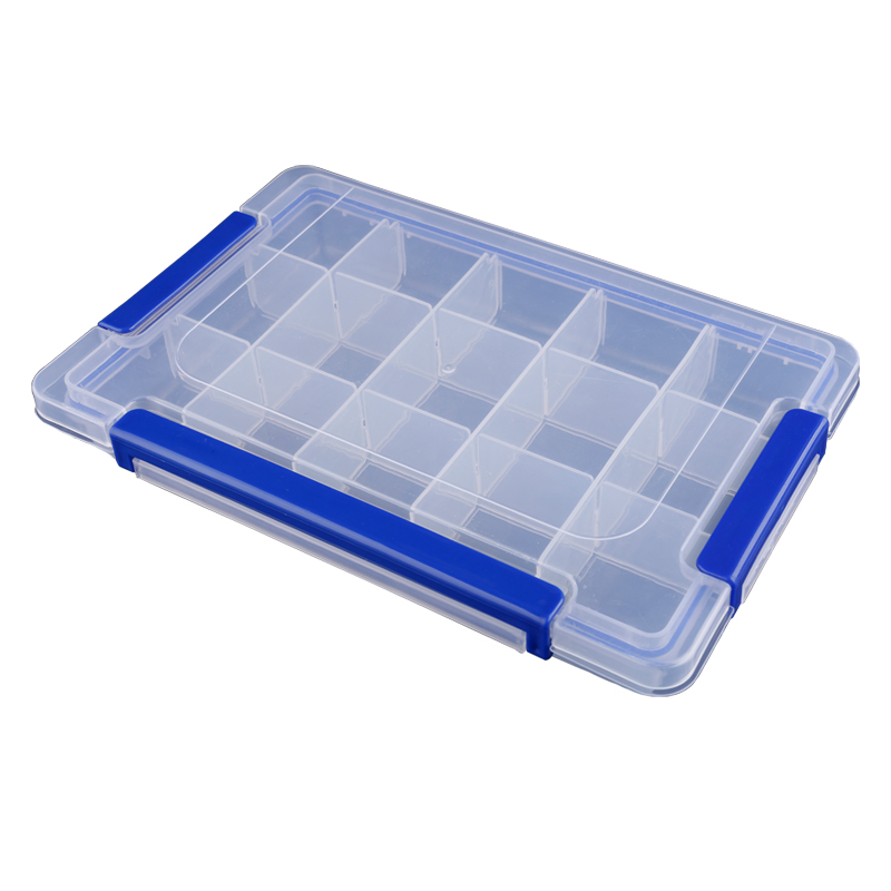 塑料元件盒电子贴片收纳可拆卸盒分类归纳分格箱五金工具零件盒子