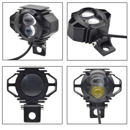 代驾车超亮LED大灯蜂鸟电动车前照灯射灯喇叭灯变光大灯代驾配件