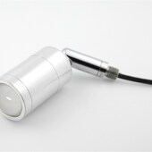 玻璃展示柜柱子射灯家用手办模型礼品展示柜照明一体射灯白暖光灯