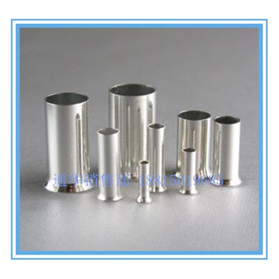 EN6018 管型裸端头针形冷压接线端子欧式端头线鼻子 紫铜 1000只