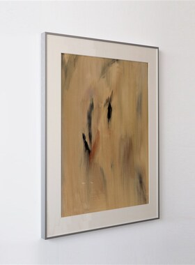 crisis art98抽象画装饰画客厅卧室办公室暖色侘寂风