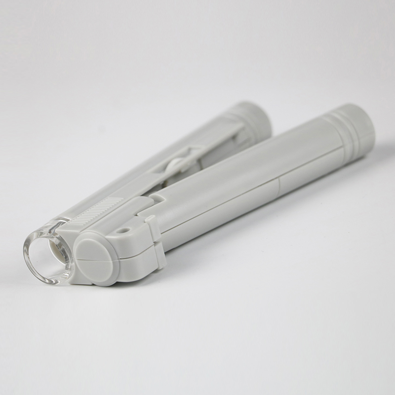 40倍带光源双筒显微镜珠宝放大镜印刷网点镜昆虫邮票钱币瓷器珠宝