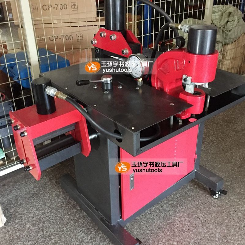 铁钢板铜铝排三合一母排母线加工机 DHY-150/200冲液压切弯一体机