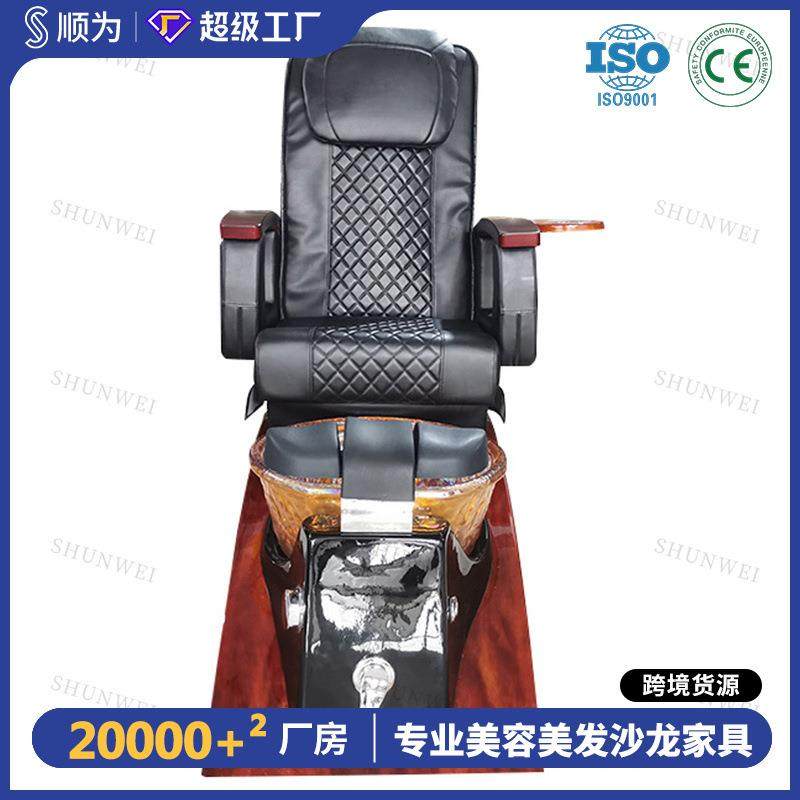 美甲足浴店可躺电动沐足沙发美睫沙发椅带玻璃盆足疗洗脚椅按摩椅,机械设备,其他机械设备,淘宝优惠券,粉丝福利购,淘宝优惠卷