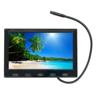 7寸AHD高亮屏超薄16mm台式模拟高清AV显示器