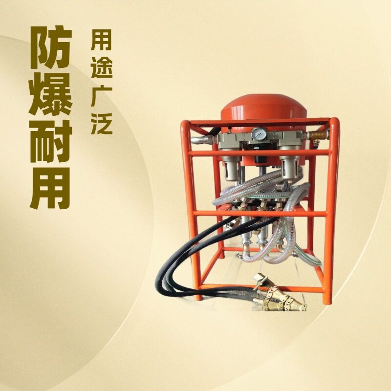 2ZBQS15/10矿用气动双液注浆泵双缸化学注浆机隧道地铁水泥注浆泵图片