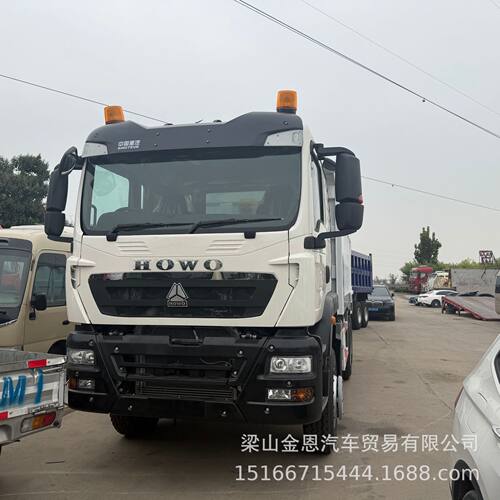 豪沃U型大箱翻斗车 380马力10轮渣土车TX 6*4 400马力