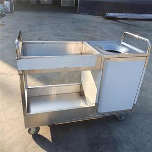 供应绍兴市收餐车移动小推车垃圾收纳车