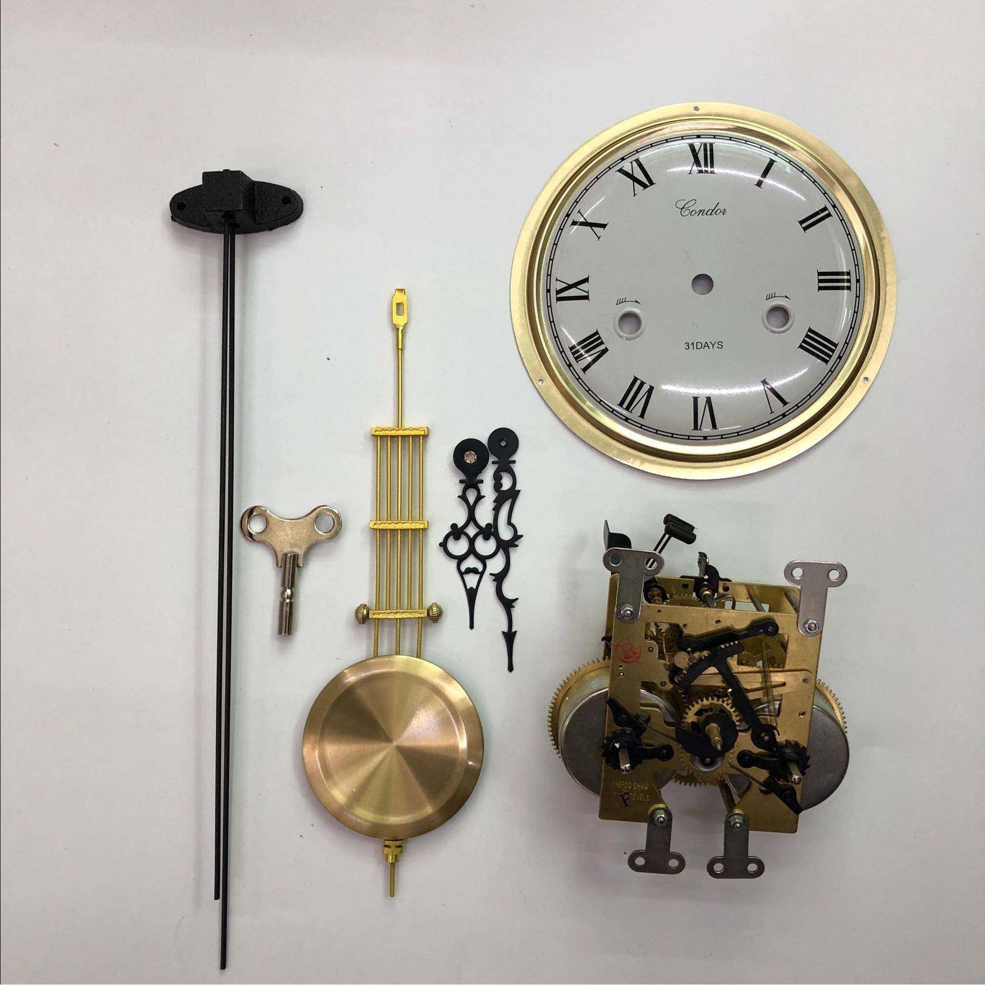 落地钟机械配件北极星立钟钟表31天机芯摆钟仿古全铜工艺发条式,机械设备,其他机械设备,淘宝优惠券,粉丝福利购,淘宝优惠卷