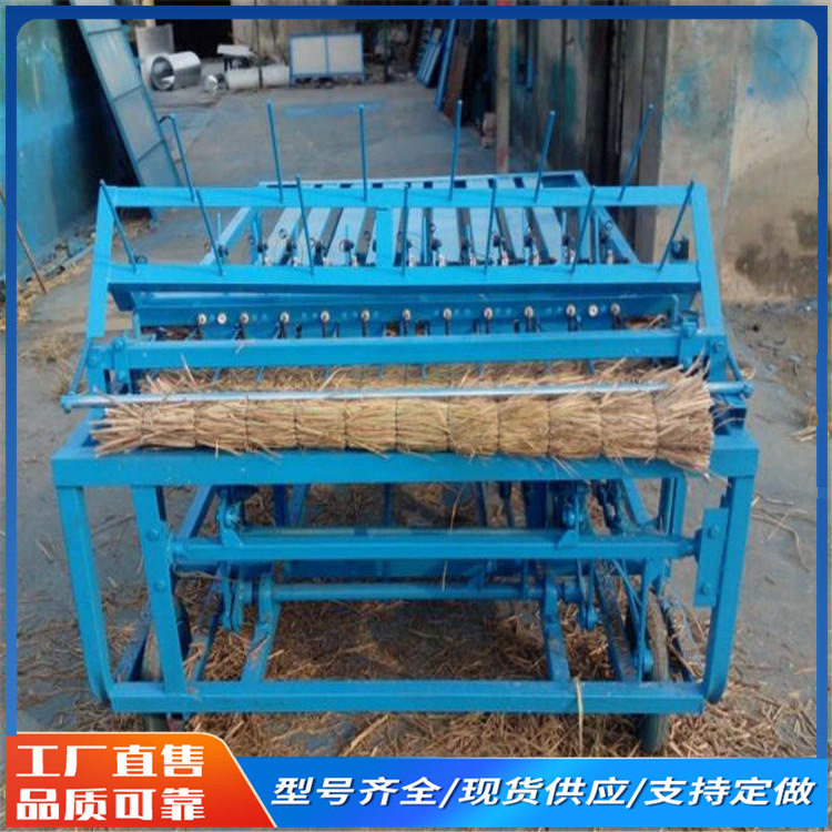 沙漠防风沙电动草帘机芦苇稻草编织草苫子机树枝柳条编织机器
