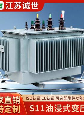 S11-10kv油浸式变压器大功率高过载超容量诚世光电电力变压器