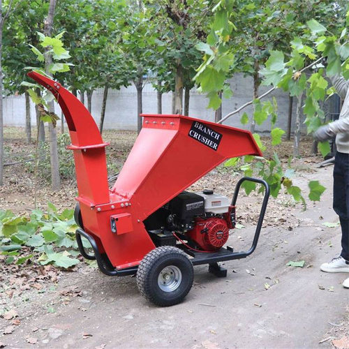 工厂优惠果园枝条切碎机192型柴油碎枝机移动式树枝粉碎机