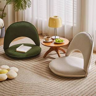 懒人沙发可折叠榻榻米靠背椅飘窗椅坐垫床上座椅简约客厅单人沙发