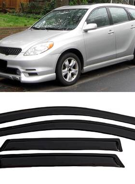 适用丰田TOYOTAMATRIXE1302003-2008晴雨挡侧窗导流板雨眉加厚