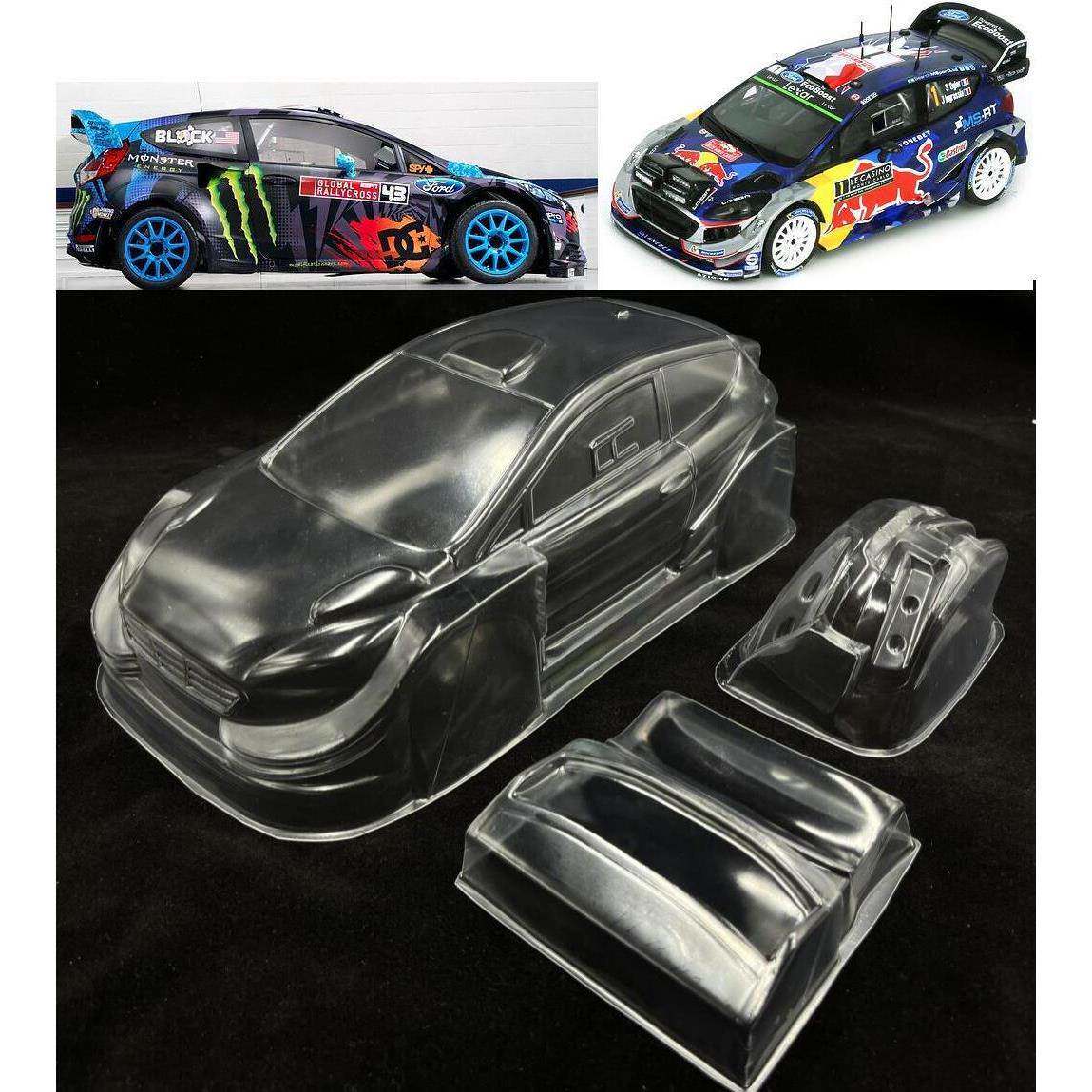 1/10平跑车壳MiniM车壳FiestaRSWRCPC车壳210mmTamiyaM210