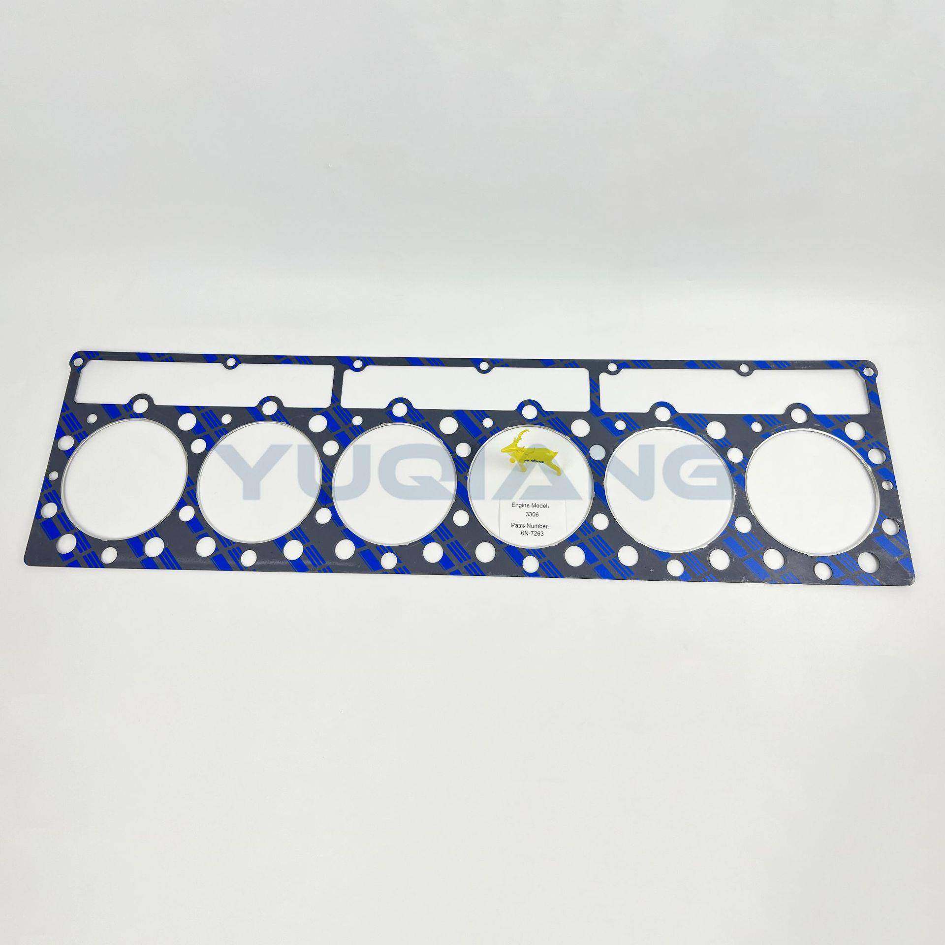 6N-7263汽缸垫适用工程机械CAT966C980GG3306发动机配件6N7263