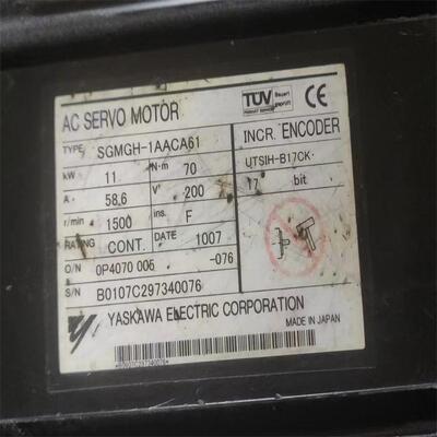SGMGH-1AACA61电机SGMGV-1AADA61SGMAH-02A1A21DSGM7A-20AFA61