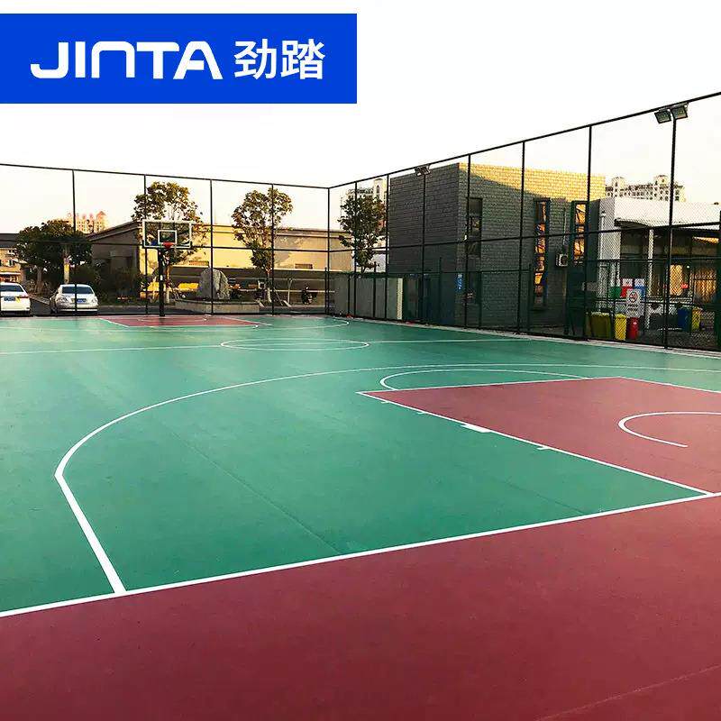 室地胶羽地毛球PVC运动地外板胶用专卷材移动胶AGG垫防滑全铺