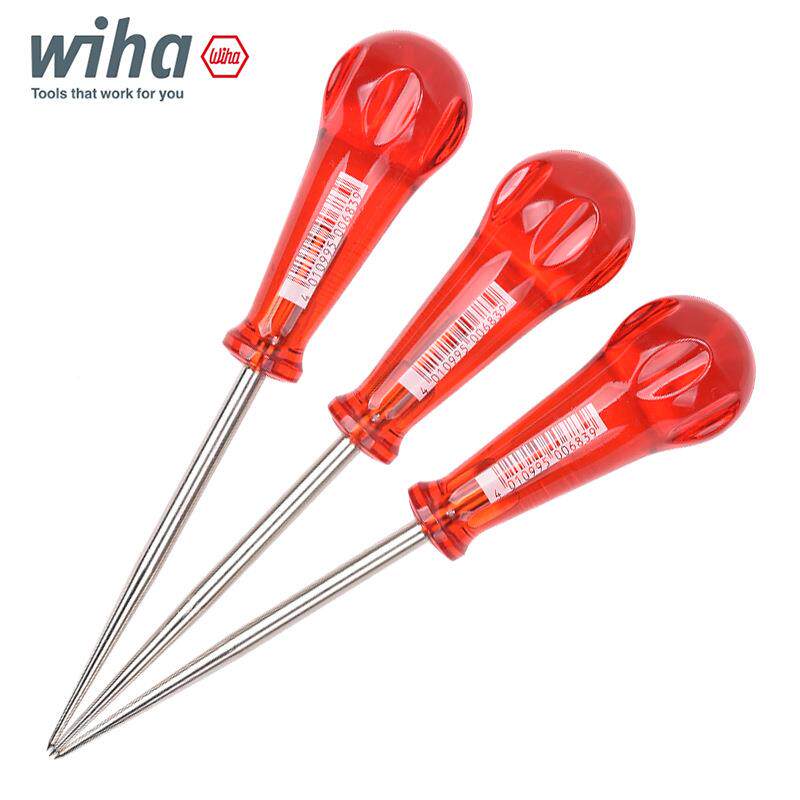 德孔国wi进ha威汉钻00683孔器圆头手动工锥子工具扩钻头具口
