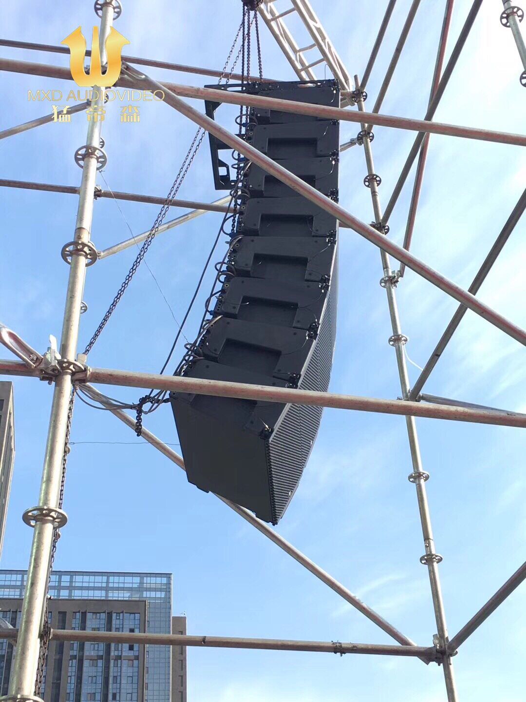 双12寸线阵音箱三分频线阵音箱 大型舞台演出音响 大礼堂教