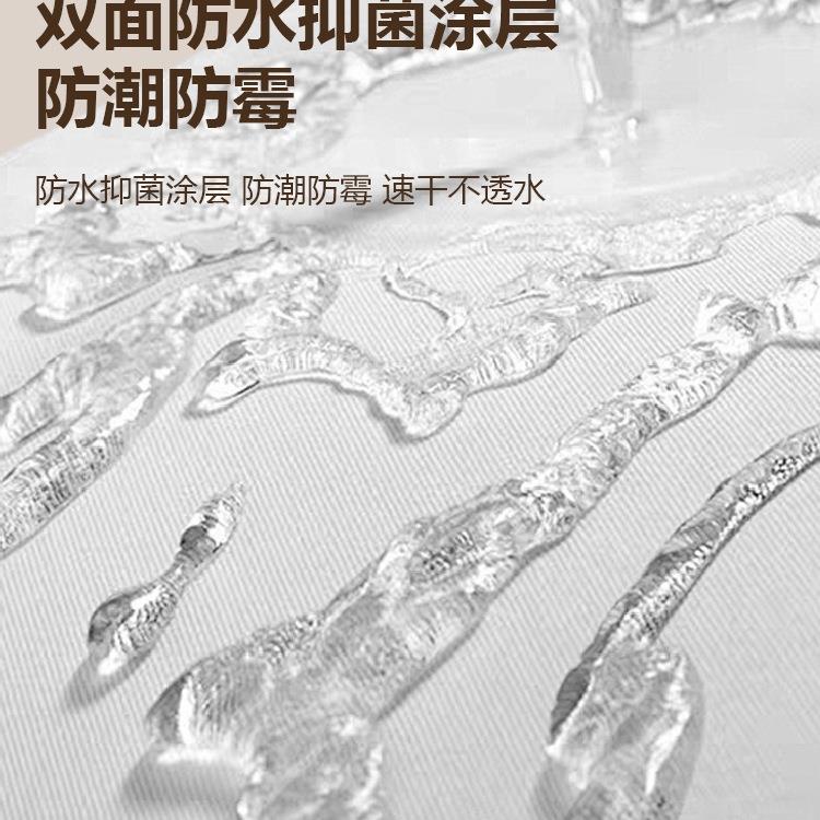 浴隔断浴帘防水防霉生淋浴帘布帘F9887T7T室子洗帘澡间免打孔卫间