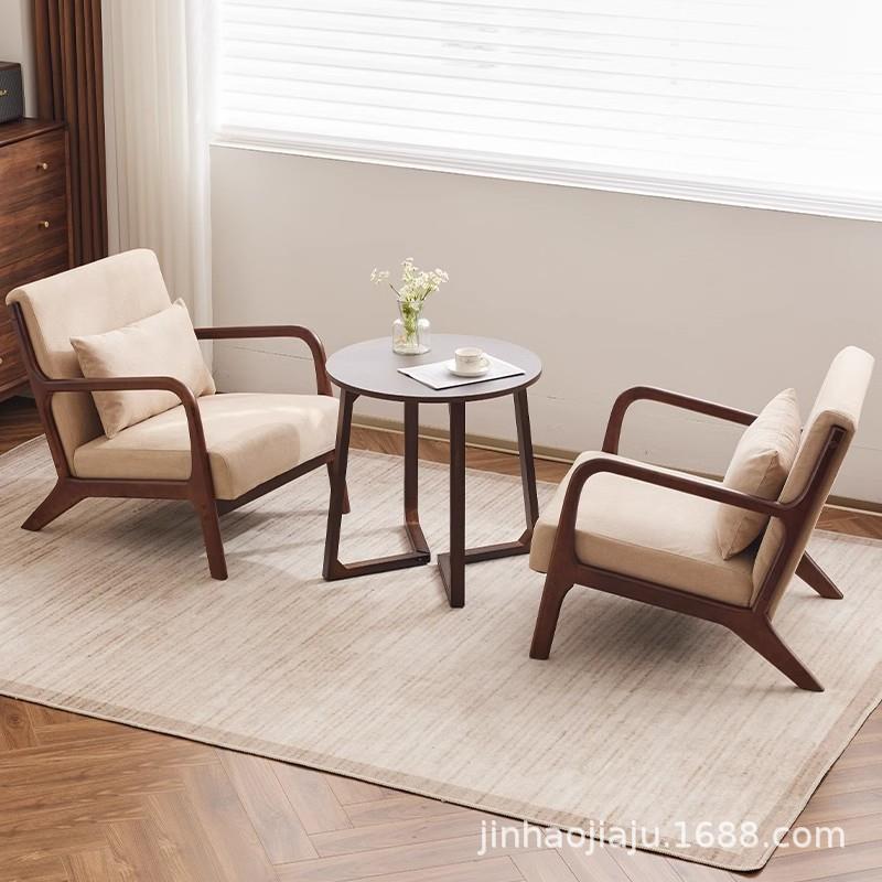 阳台件茶桌椅组合三一桌二椅子用小户型实木家休套闲简约阳830台