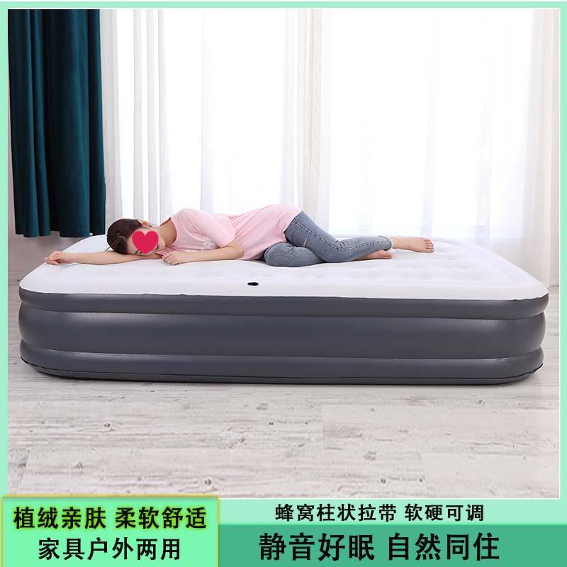 充气床垫打铺双人卡睡折F76M5897叠通床单人地上睡觉床地地铺垫懒