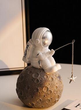 现代家居客厅酒柜书品柜摆件约装饰室办公轻奢简太空人地LJY006球