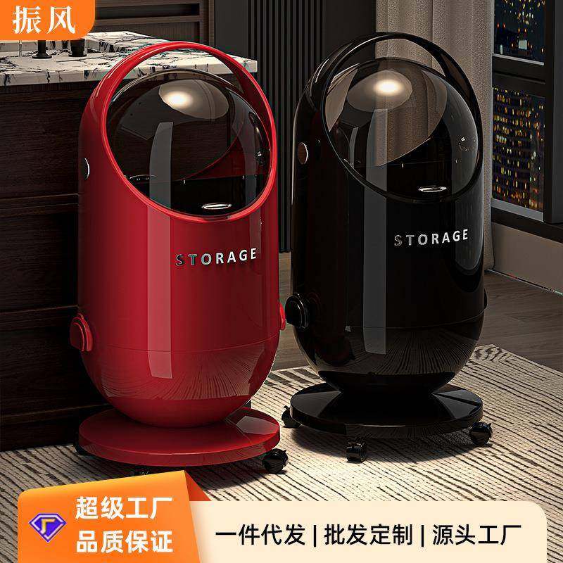 垃圾桶高颜值家用2025新款客厅卧室轻奢高级卫生间带盖大容量纸篓