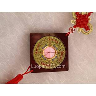 集福堂京文堂罗盘2吋综合盘8层罗经盘中国结挂件