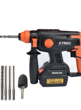 坚固21v多功能无刷充电锤电镐12V锂电冲击钻KD65混凝土钻孔拧螺丝