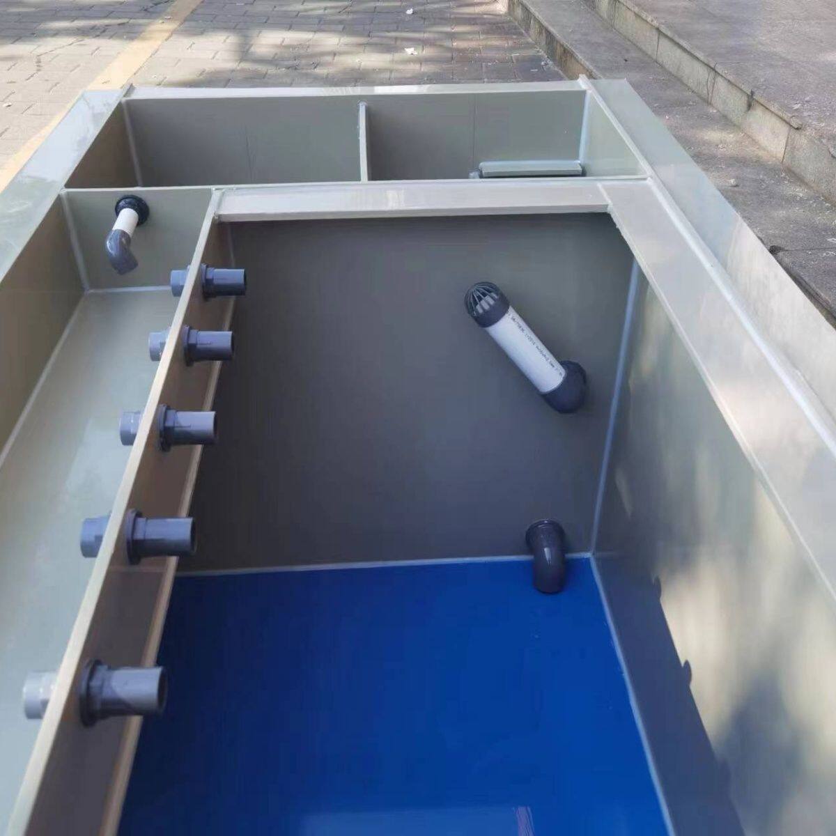 PP塑料板锦鲤地缸过滤系统花园大型观赏锦鲤池鱼池水箱海鲜池鱼缸