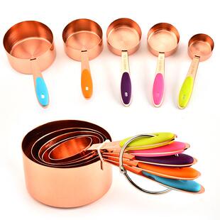 烘焙量勺量杯不锈钢10件套量勺量杯套装烘焙量匙厨房小工具