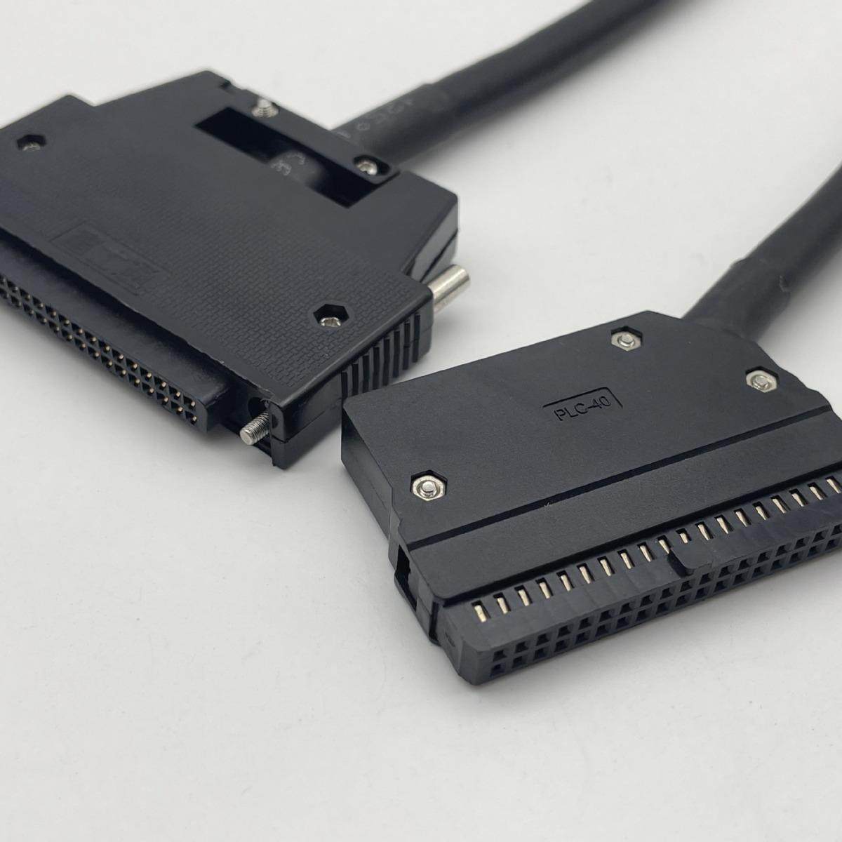 MIL电缆线X210-5S-1000FCN40P&IDC40P端子台控制电缆线1米长度