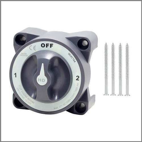 热销汽车改装32VDC500A游艇房车电池蓝海系列11003旋钮开关