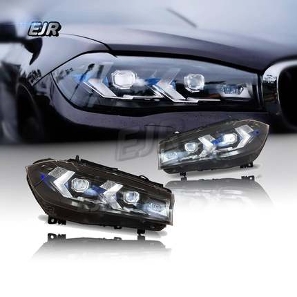 适用于宝马X5F15大灯13-18改装升级LED大灯总成转向灯日行灯