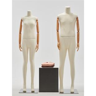 服装店模特展示架男假人全身女装模特架子人体扁身橱窗模特道具女