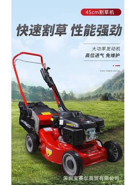 维邦18寸WBBC457SCV-SD草坪机自走式高草荒草剪草机征服者