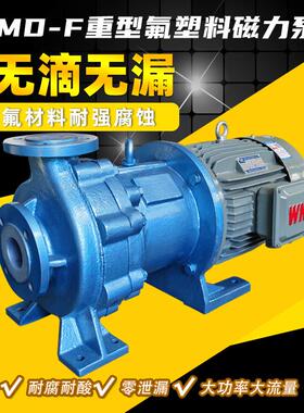 IMD65-50-165F重型磁力泵高压氨水泵耐酸碱磁力驱动泵腾龙