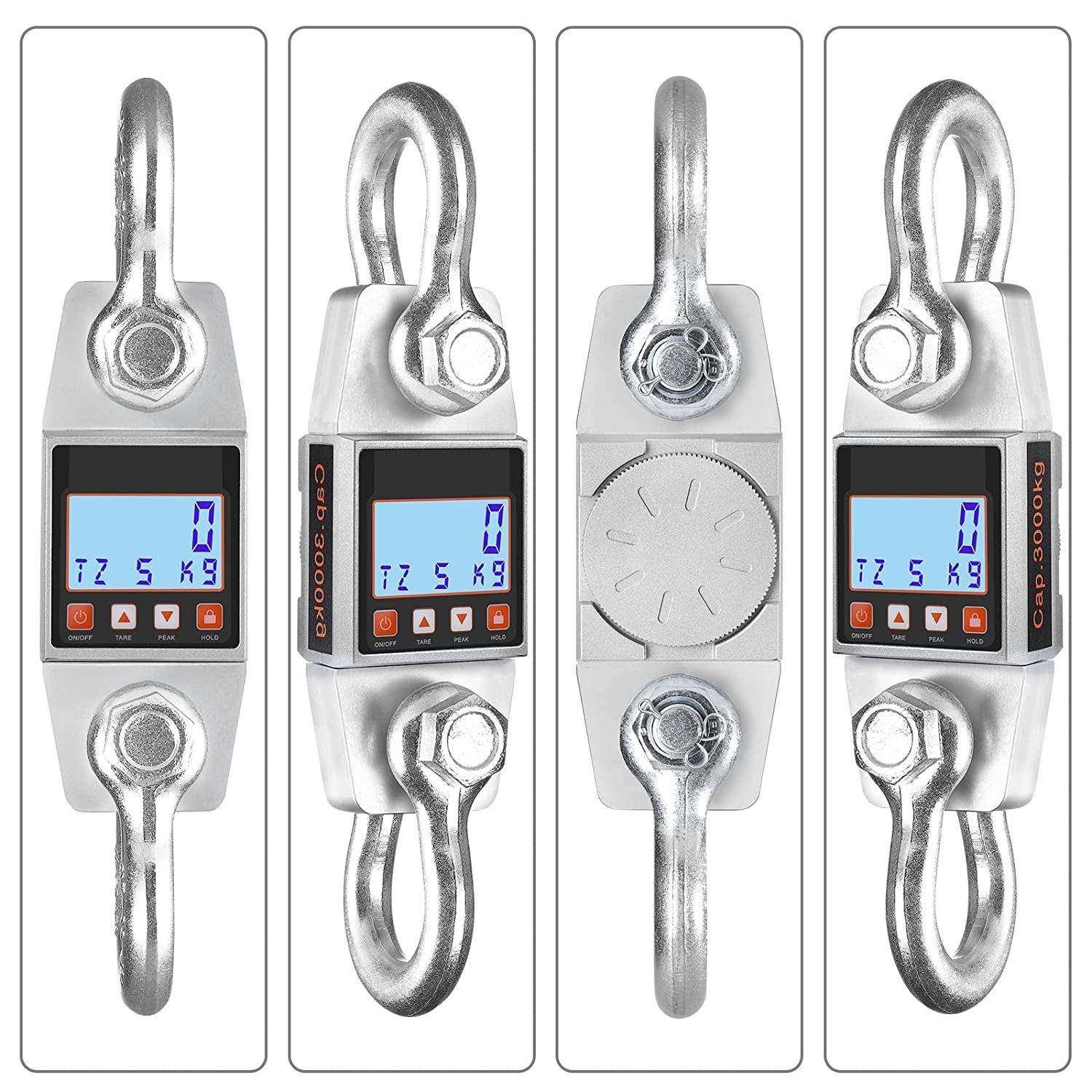 测力吊秤OCS-Y-5T液晶显示5000公斤带双环5000