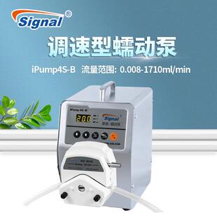 实验室用调速型蠕动泵不锈钢外壳高精度计量传输定时功能蠕动泵