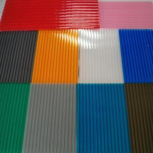 P聚碳酸酯阳光板IXL越颜美6m卡布隆阳光板室内间C隔耐m力板色多样