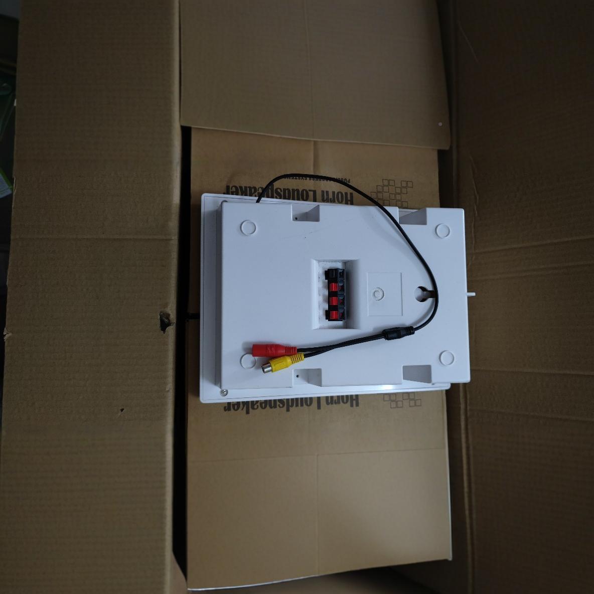 有源壁挂叭警监控喇12V24叭V220V报喇叭安防喇壁挂广CZM播扬声器