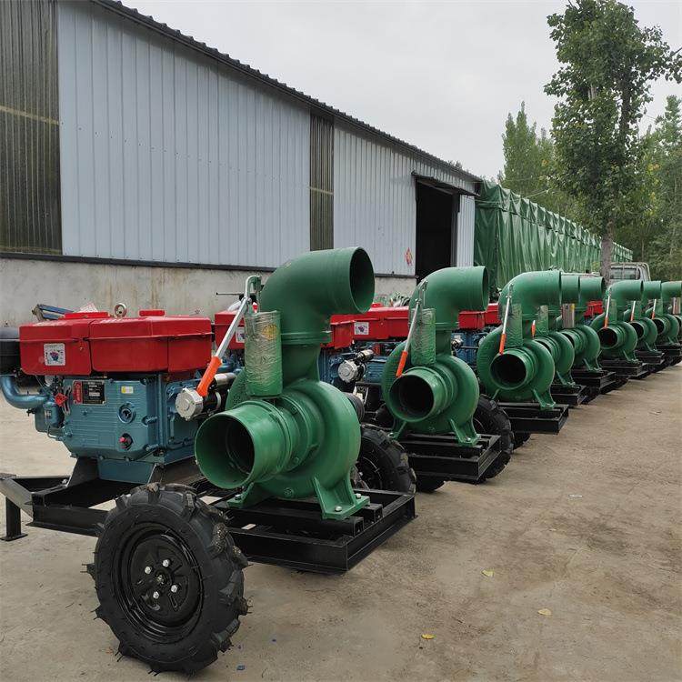 拖拉机后悬挂6寸抽水机AWV2力柴机喷灌马泵农业3灌溉排涝水油泵