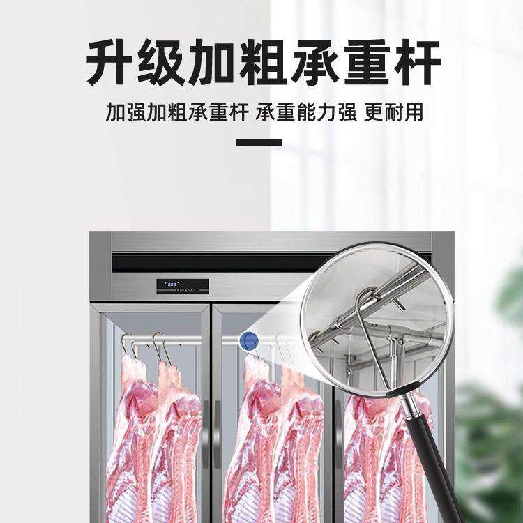 挂肉柜猪牛羊肉排保鲜柜大用冷冻柜602酸商双杆立式冷藏展示柜